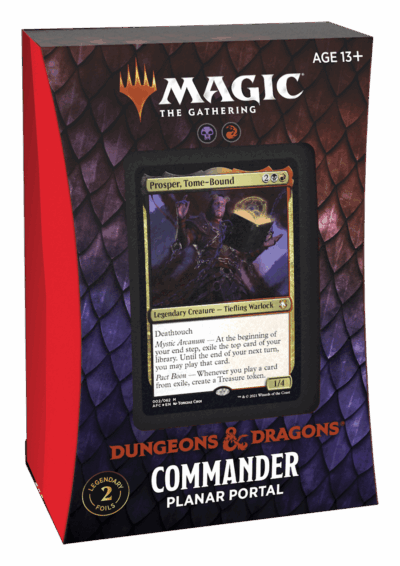 Magic Adventures in the Forgotten Realm Commander Planar Portal