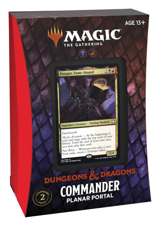 Magic Adventures in the Forgotten Realm Commander Planar Portal
