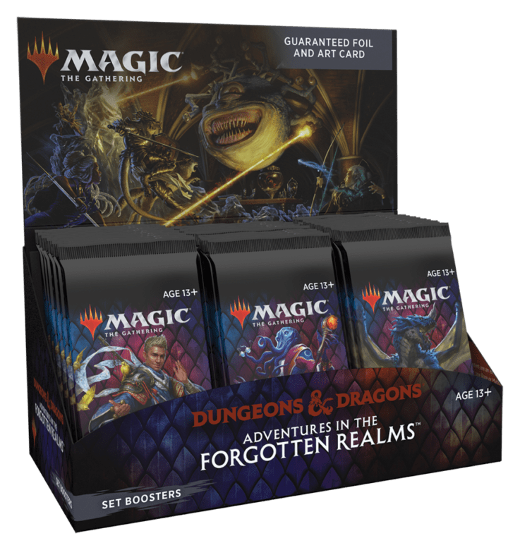 Magic Adventures in the Forgotten Realms Set Booster Box