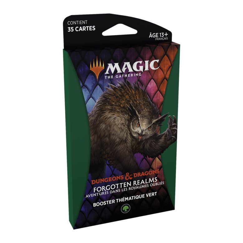 Magic Aventures dans les Royaumes Oubliés Booster Thématique Vert