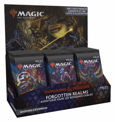 Magic Aventures dans les Royaumes Oubliés Boite de Boosters d'Extension