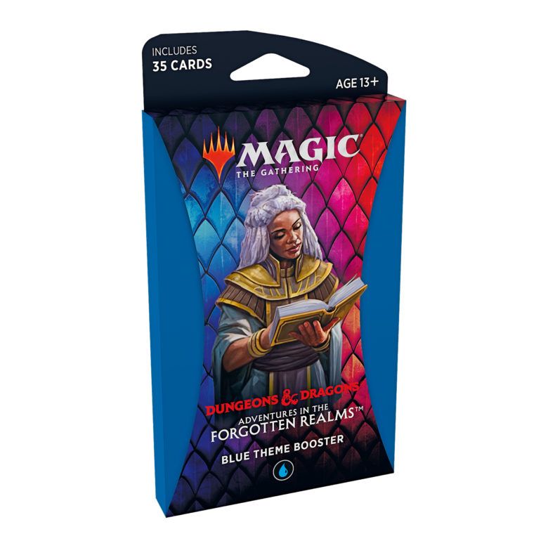 Magic Adventures in the Forgotten Realms Theme Booster Blue
