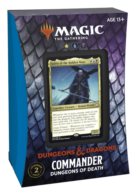 Magic Adventures in the Forgotten Realm Commander Dungeons of Death