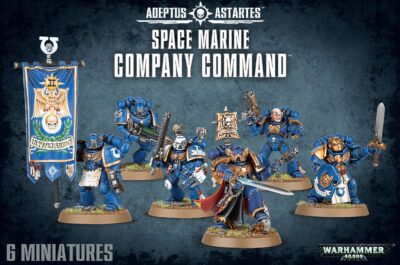 Space Marines Company Command