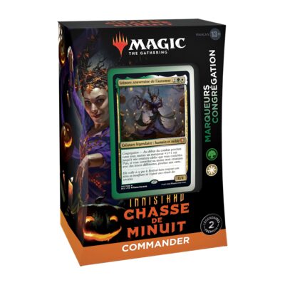 Magic Innistrad Chasse de Minuit Commander Marqueurs Congrégation