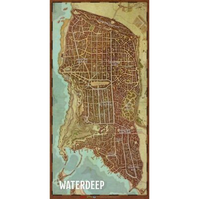 D&D Plan de la Cité de Waterdeep