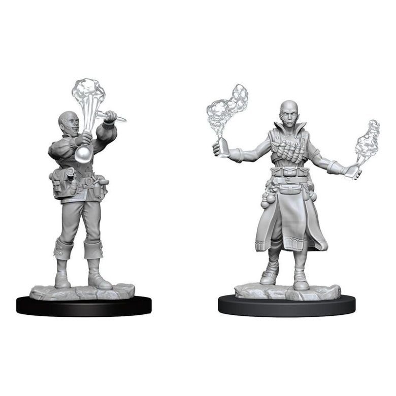 Pathfinder Deep Cuts - Female Human Alchemist
