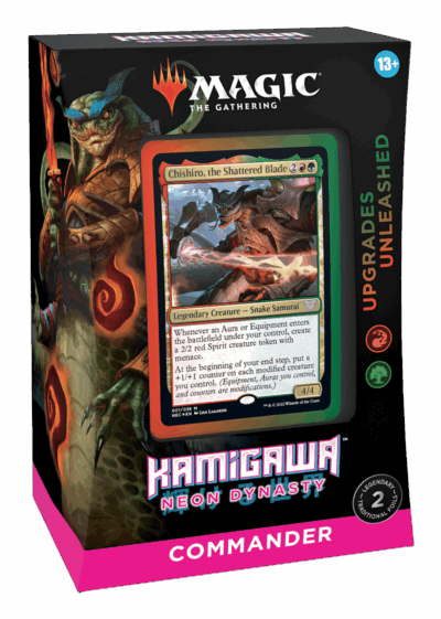 Magic Kamigawa Neon Dynasty Commander Deck Upgrades Unleashed