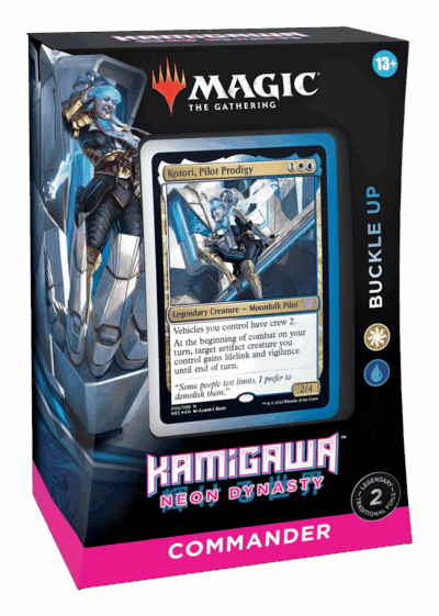 Magic Kamigawa Neon Dynasty Commander Deck Buckle Up
