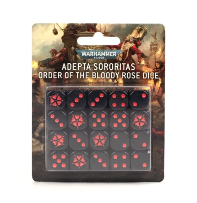 Adepta Sororitas Order of the Bloody Rose Dice