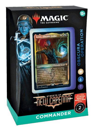 Magic Streets of New Capenna Commander Deck Obscura Operation