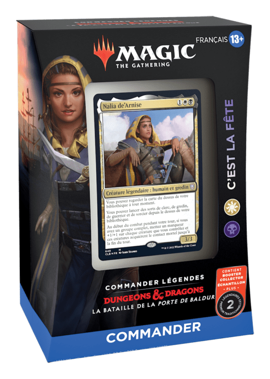 Magic Commander Légendes La Porte de Baldur Deck C'est la Fête