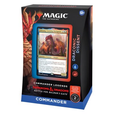 Magic Commander Legends Baldur's Gate Deck Draconic Dissent