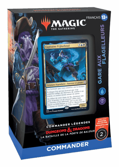 Magic Commander Légendes La Porte de Baldur Deck Gare aux Flagelleurs
