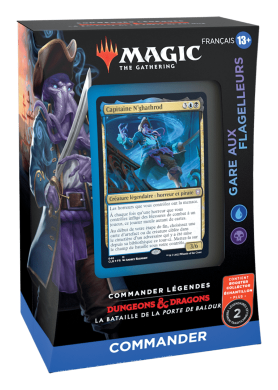 Magic Commander Légendes La Porte de Baldur Deck Gare aux Flagelleurs