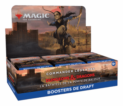 Magic Commander Légendes La Porte de Baldur Boite de Boosters de Draft