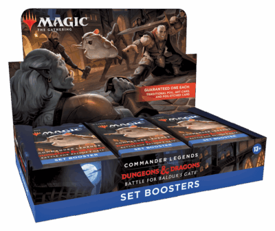 Magic Commander Legends Baldur's Gate Set Booster Box