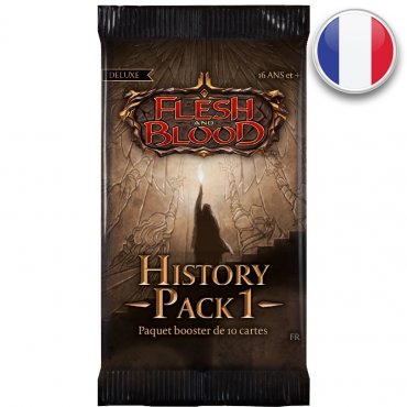 Flesh & Blood History Pack 1 Black Label Booster (fr)