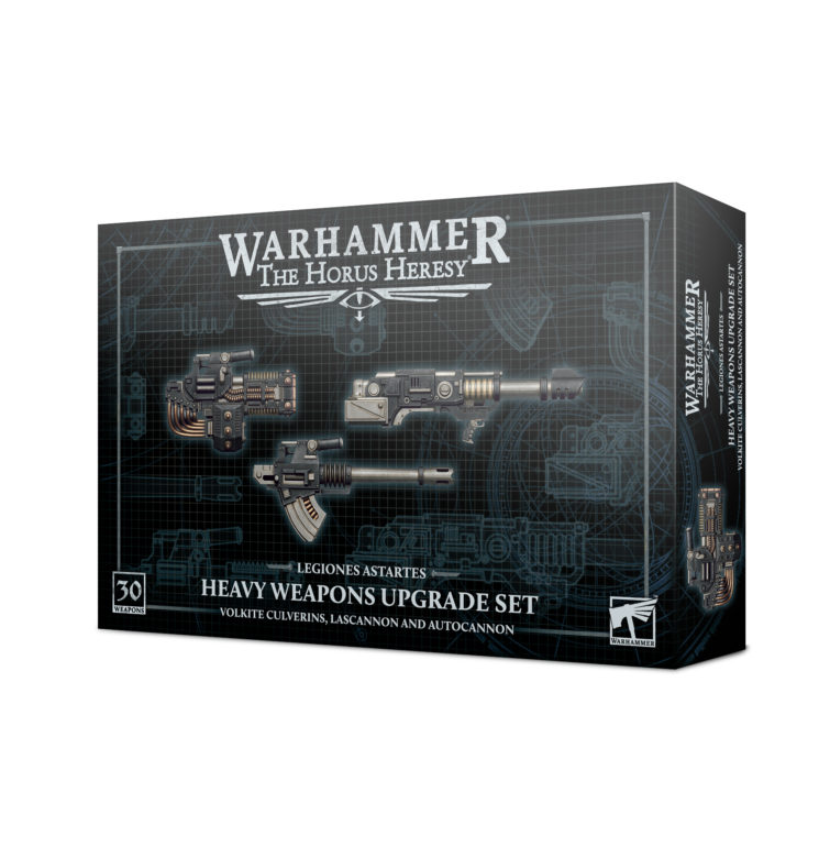 Legiones Astartes Volkite Culverins, Lascannon and Autocannon