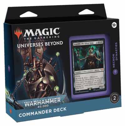 Magic UB Warhammer 40,000 Commander Deck Necron Dynasties