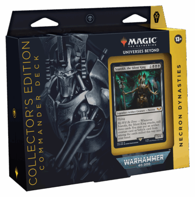 Magic UB Warhammer 40,000 Collector Commander Deck Necron Dynasties