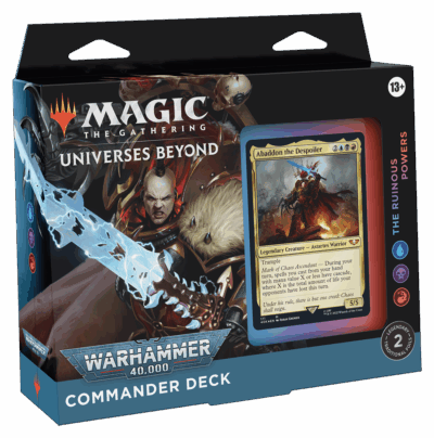 Magic UB Warhammer 40,000 Commander Deck The Ruinous Powers