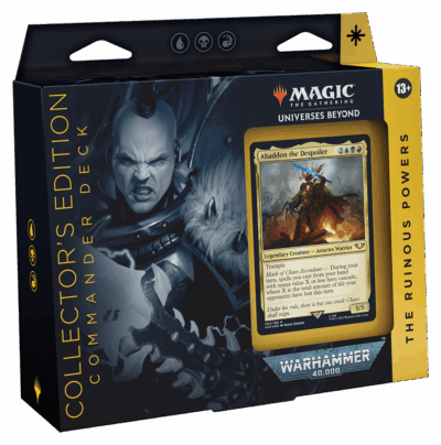 Magic UB Warhammer 40,000 Collector Commander Deck The Ruinous Powers