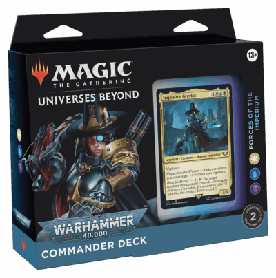 Magic UB Warhammer 40,000 Commander Deck Forces of the Imperium