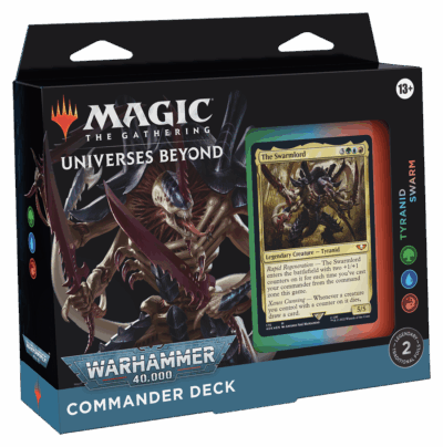 Magic UB Warhammer 40,000 Commander Deck Tyranid Swarm