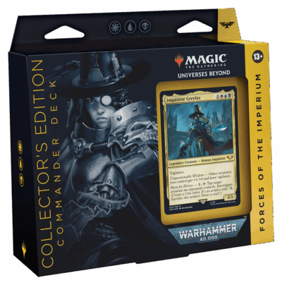 Magic UB Warhammer 40,000 Collector Commander Deck Forces of the Imperium