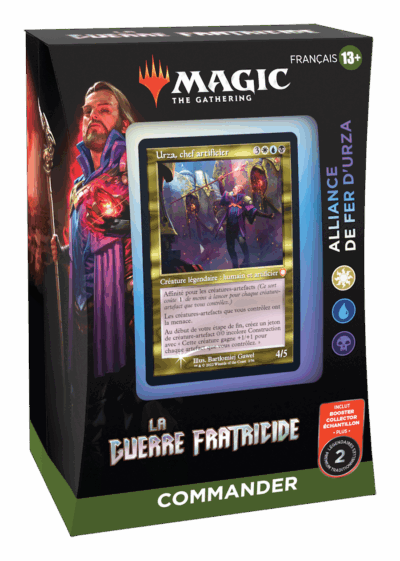 Magic La Guerre Fratricide Deck Commander Alliance de Fer d'Urza