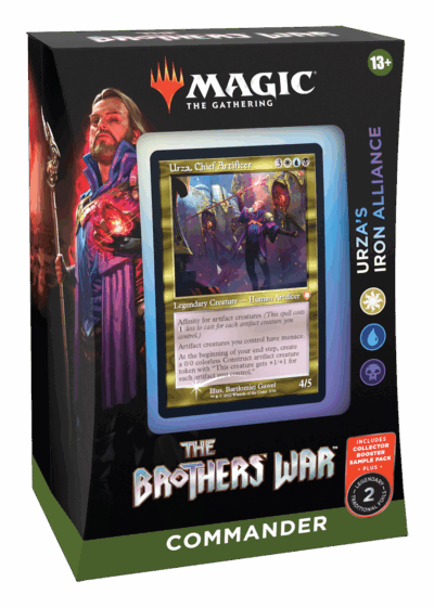 Magic The Brothers War Commander Deck Urza's Iron Alliance