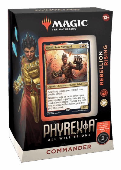 Magic Phyrexia All Will Be One Commander Deck Rebellion Rising