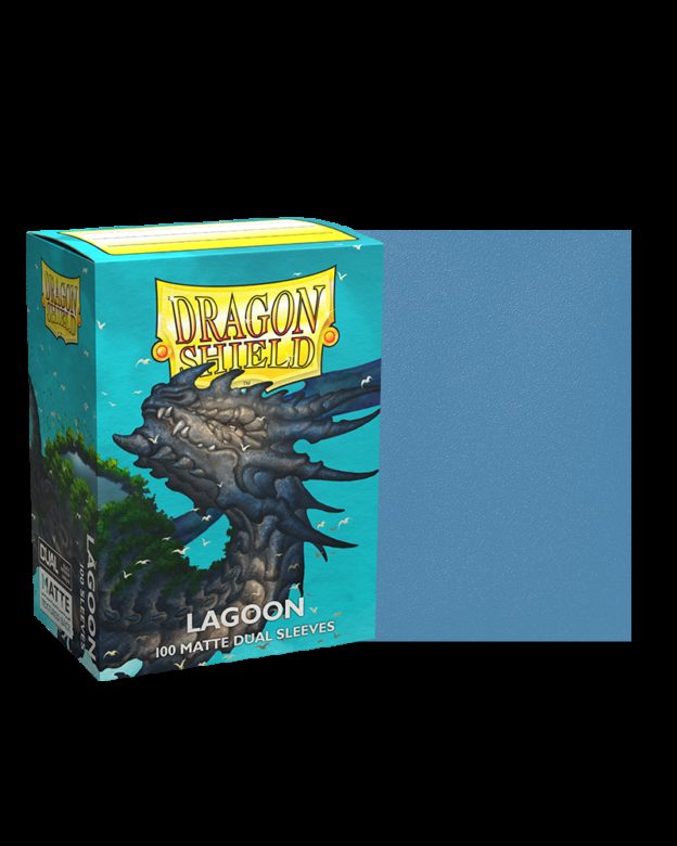 Sleeves Dragon Shield (100) - Lagoon Matte Dual