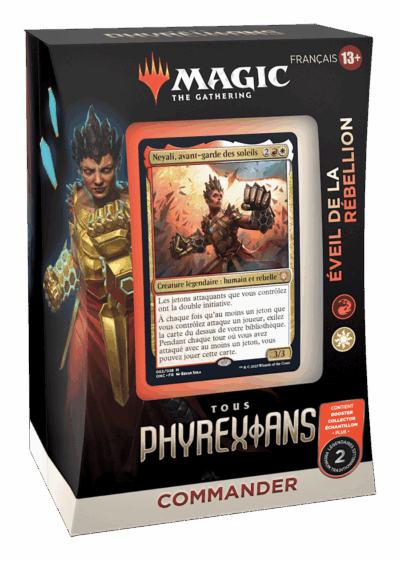 Magic Tous Phyrexians Deck Commander Éveil de la Rébellion