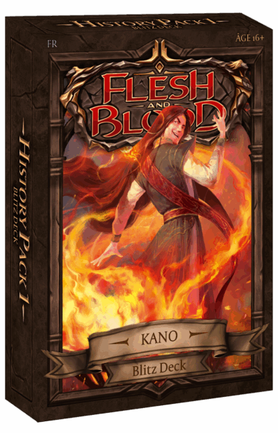 Flesh & Blood History Pack 1 Blitz Deck Kano (fr)