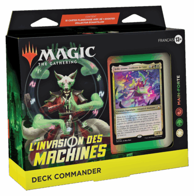 Magic L'Invasion des Machines Deck Commander Main-Forte