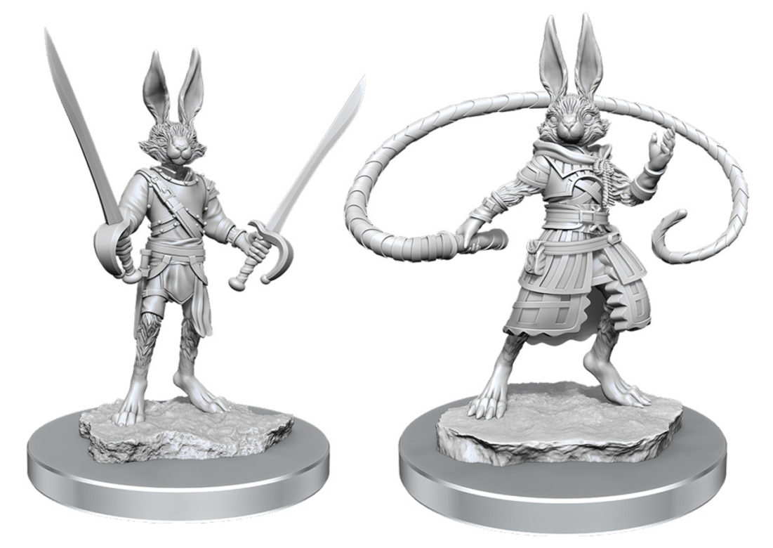 D&D Nolzur's Marvelous Miniatures - Harengon Rogues