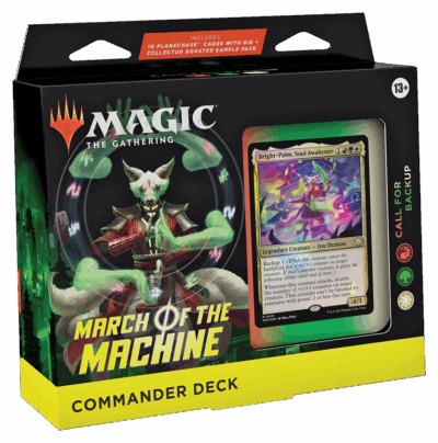 Magic March of the Machines Commander Deck Call for Backup