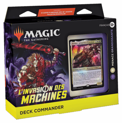 Magic L'Invasion des Machines Deck Commander Menace Grandissante