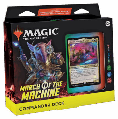Magic March of the Machines Commander Deck Tinker Time