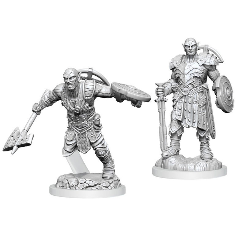 D&D Nolzur's Marvelous Miniatures - Earth Genasi Fighter