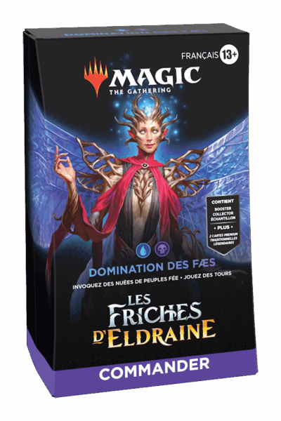 Magic Les Friches d'Eldraine Deck Commander Domination des Faes