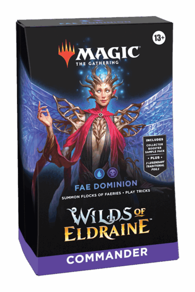 Magic Wilds of Eldraine Commander Deck Fae Dominion