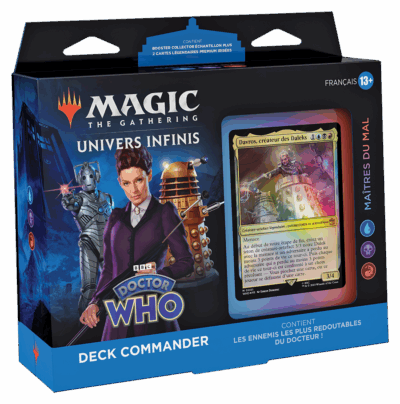 Magic Doctor Who Deck Commander Maîtres du Mal
