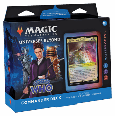 Magic Doctor Who Commander Deck Masters of Evil