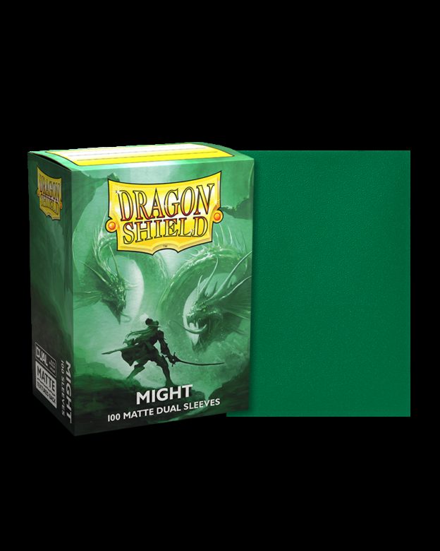 Sleeves Dragon Shield (100) - Might Matte Dual