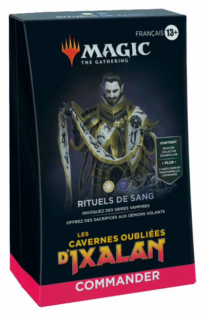 Magic Les Cavernes Oubliées d'Ixalan Deck Commander Rituels de Sang