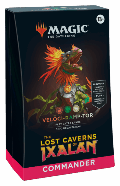 Magic The Lost Caverns of Ixalan Commander Veloci-Ramp-Tor