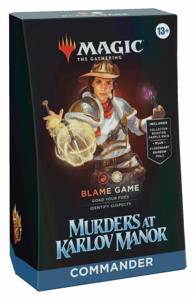 Magic Murders at Karlov Manor Commander Deck Blame Game
